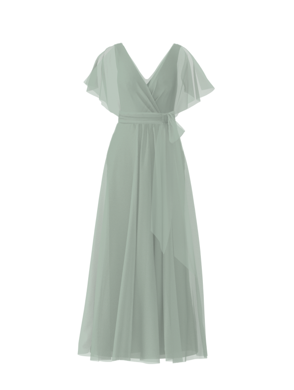 Bodice(Ava), Skirt(Justine),Belt(Sash), sage Fashion