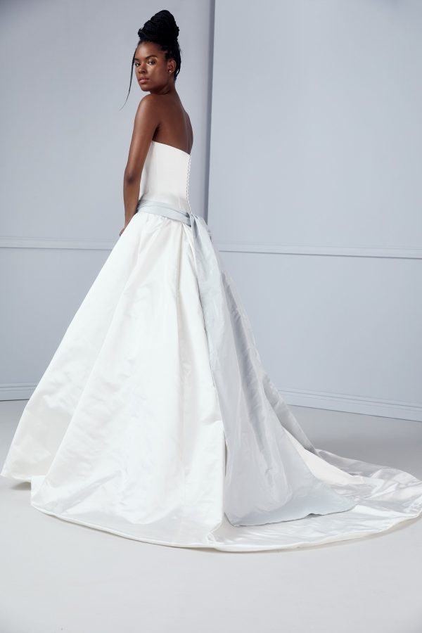 Blue Sash - Amsale Archive Online now - Image 3