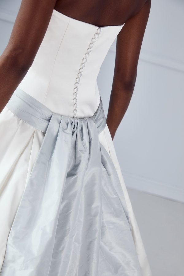 Blue Sash - Amsale Archive Online now - Image 4