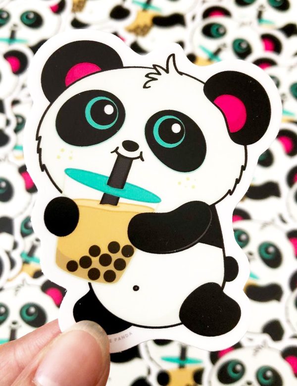 Boba Time Vinyl Sticker Discount