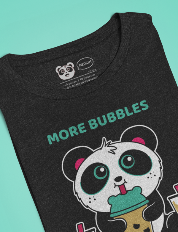 More Bubbles. Less Troubles Women s T-Shirt Online now - Image 4