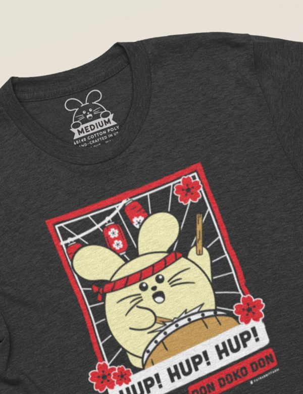 Taiko Hup! Hup! Men’s T-Shirt Cheap - Image 4