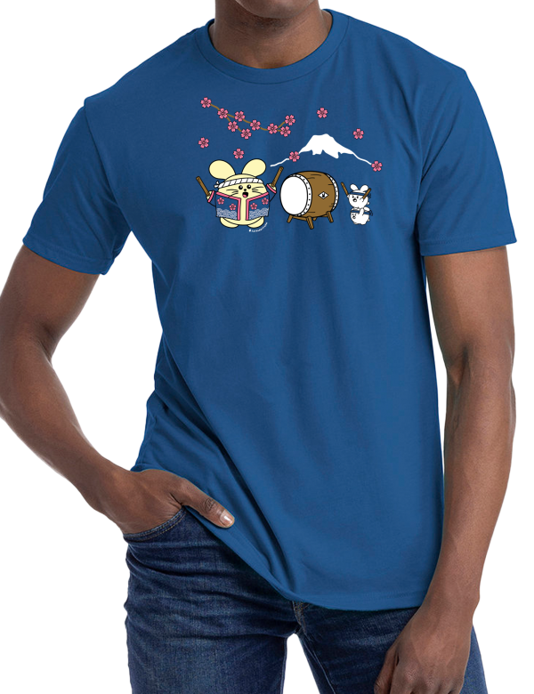 Sakura Taiko Men’s T-Shirt Online Hot Sale